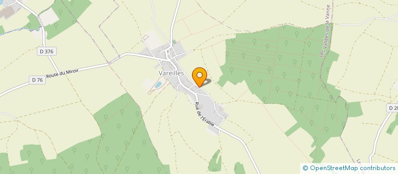 localisation de l'entreprise MONSIEUR CHRISTIAN MASSON  LES VALLEES DE LA VANNE