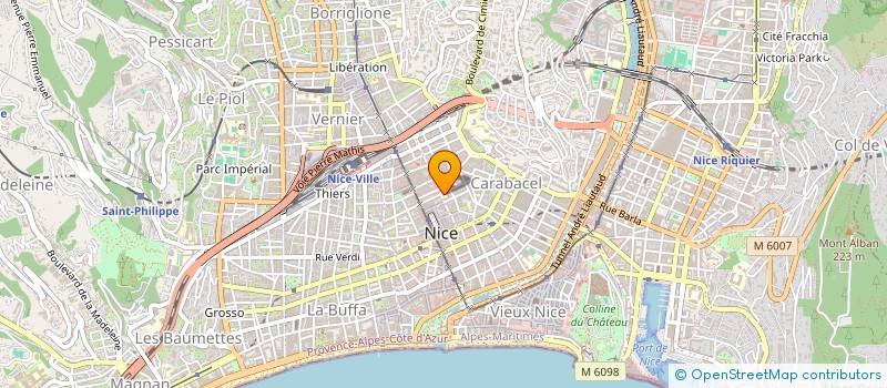 localisation de l'entreprise MONSIEUR CHRISTIAN MATEO PONCE DE LEON à NICE