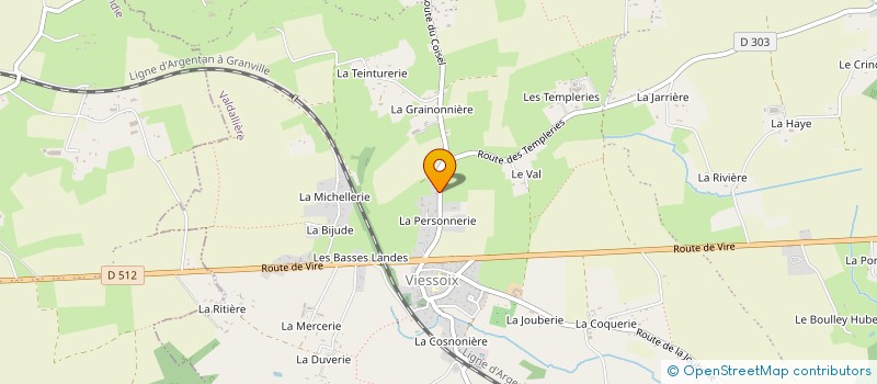 localisation de l'entreprise MONSIEUR CHRISTIAN MATHALY  VALDALLIERE