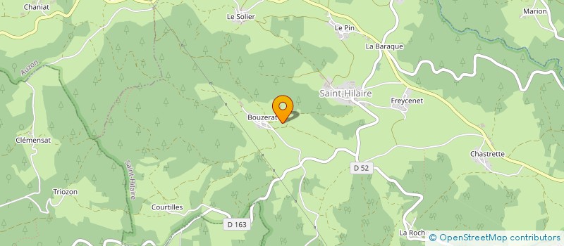 localisation de l'entreprise MONSIEUR CHRISTIAN MATIVET  SAINT-HILAIRE