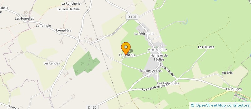 localisation de l'entreprise MONSIEUR CHRISTIAN MATTHIJS  PICAUVILLE