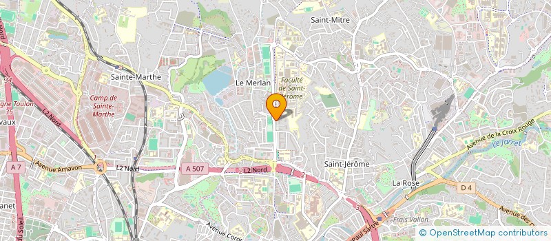 localisation de l'entreprise MONSIEUR CHRISTIAN MAURAGE à MARSEILLE