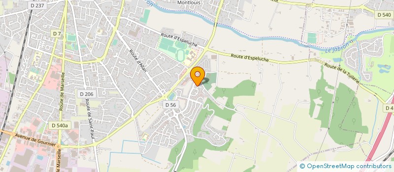 localisation de l'entreprise MONSIEUR CHRISTIAN MAURY à MONTELIMAR