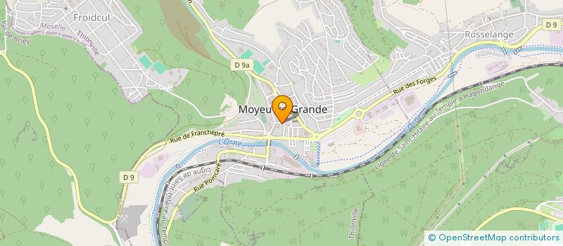 localisation de l'entreprise MONSIEUR CHRISTIAN MAXANT à MOYEUVRE-GRANDE