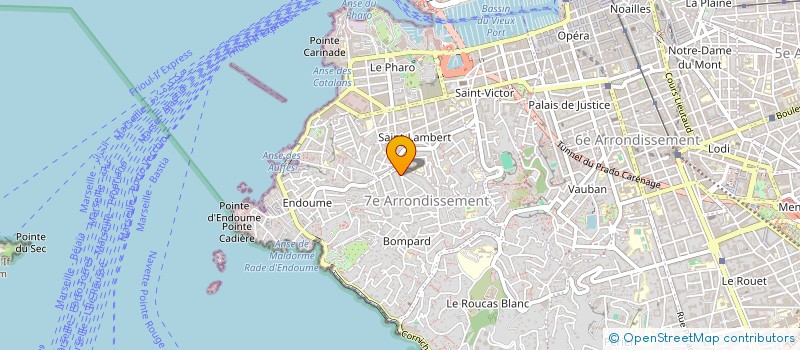 localisation de l'entreprise MONSIEUR CHRISTIAN MAZZIERI à MARSEILLE