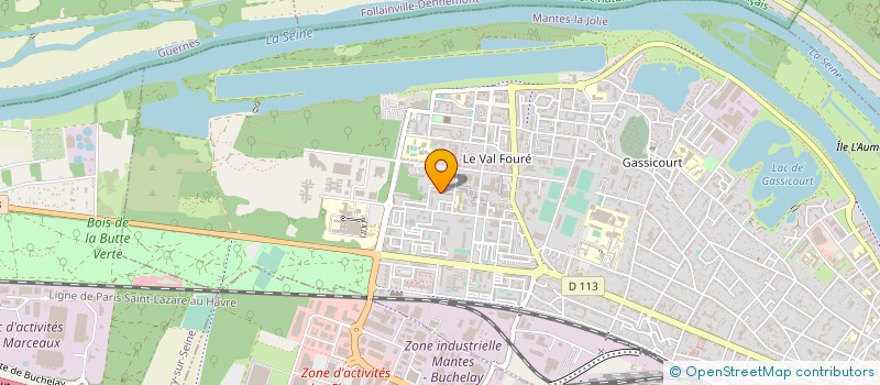 localisation de l'entreprise MONSIEUR CHRISTIAN MBALA  MANTES-LA-JOLIE