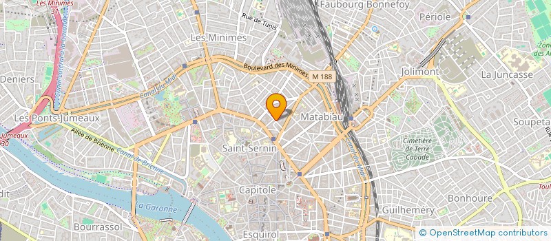 localisation de l'entreprise MONSIEUR CHRISTIAN MBELLA MAKEMBE à TOULOUSE