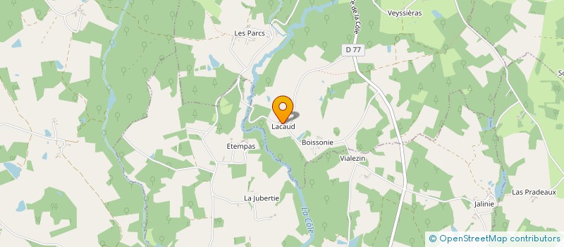 localisation de l'entreprise MONSIEUR CHRISTIAN MEGE à MIALLET