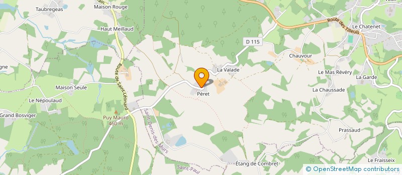 localisation de l'entreprise MONSIEUR CHRISTIAN MEILHAC à SAINT-DENIS-DES-MURS