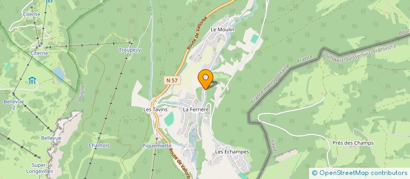 localisation de l'entreprise MONSIEUR CHRISTIAN MELET  ROCHEJEAN