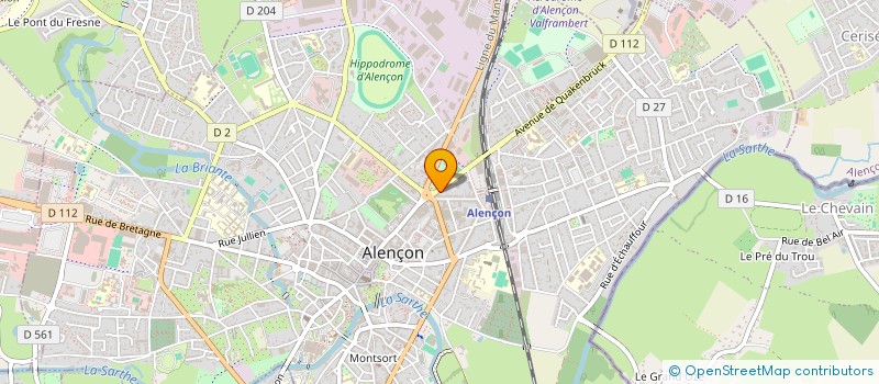 localisation de l'entreprise MONSIEUR CHRISTIAN MELINOU à ALENCON