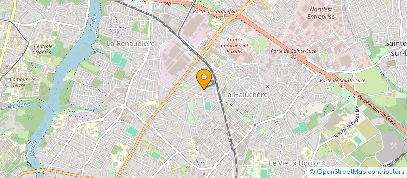 localisation de l'entreprise MONSIEUR CHRISTIAN MENNESSON à NANTES