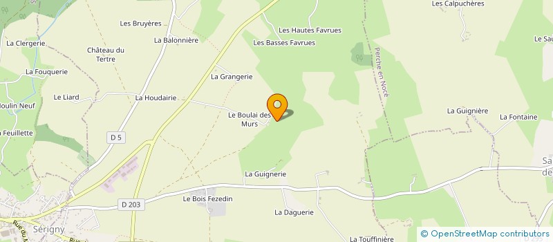 localisation de l'entreprise MONSIEUR CHRISTIAN MERCIER à BELFORET-EN-PERCHE