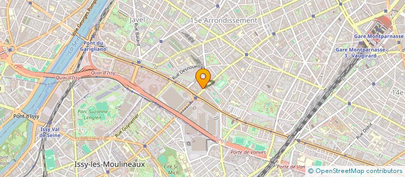 localisation de l'entreprise MONSIEUR CHRISTIAN MERGIER  PARIS