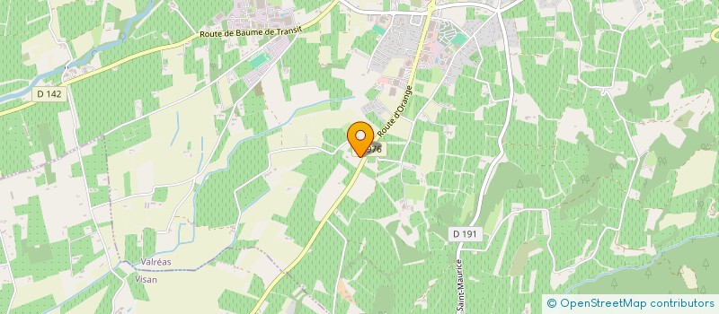 localisation de l'entreprise MONSIEUR CHRISTIAN MERIN à VALREAS