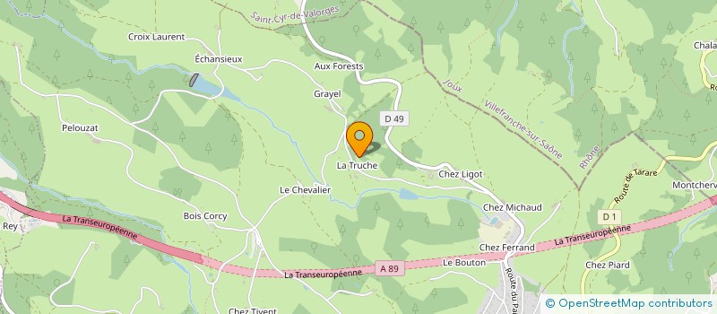 localisation de l'entreprise MONSIEUR CHRISTIAN MERLE  VIOLAY