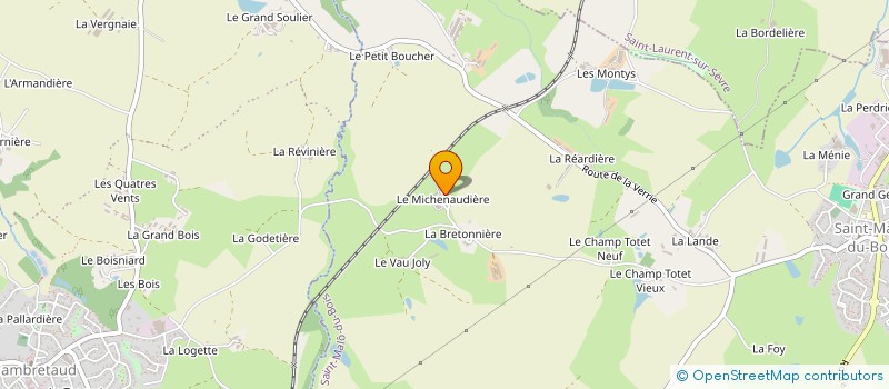 localisation de l'entreprise MONSIEUR CHRISTIAN MERLET à SAINT-MALO-DU-BOIS