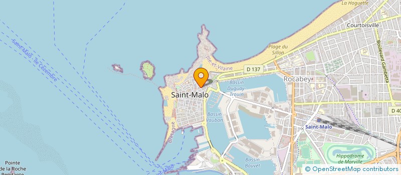 localisation de l'entreprise MONSIEUR CHRISTIAN MERY à SAINT-MALO