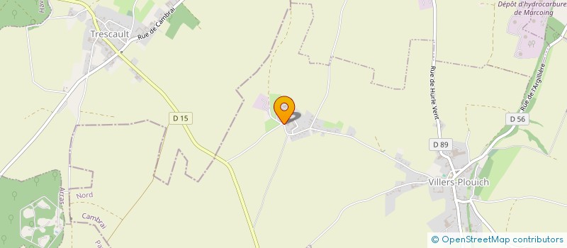 localisation de l'entreprise MONSIEUR CHRISTIAN MESNARD  VILLERS-PLOUICH