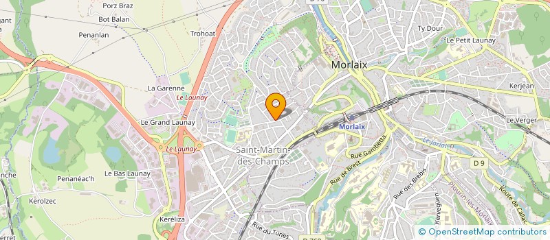 localisation de l'entreprise MONSIEUR CHRISTIAN MESSAGER  SAINT-MARTIN-DES-CHAMPS