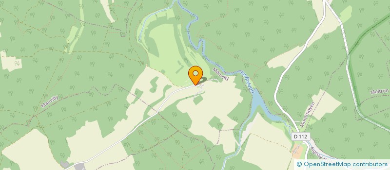 localisation de l'entreprise MONSIEUR CHRISTIAN MESTANIER  MAUVILLY