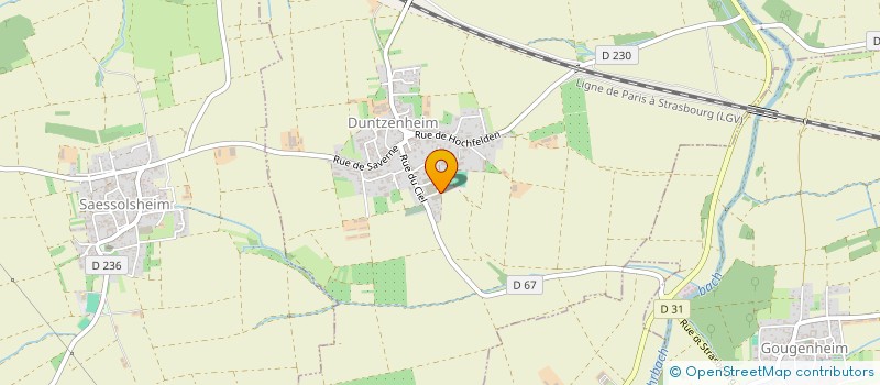 localisation de l'entreprise MONSIEUR CHRISTIAN METZLER  SCHWINDRATZHEIM