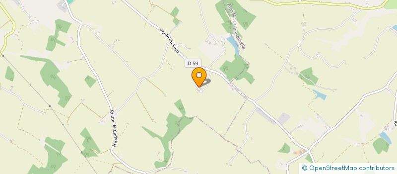 localisation de l'entreprise MONSIEUR CHRISTIAN MEYER  AURIAC-SUR-VENDINELLE