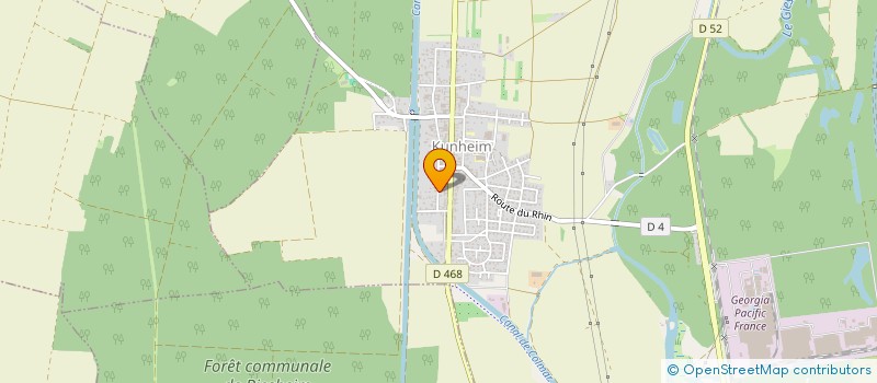 localisation de l'entreprise MONSIEUR CHRISTIAN MEYER  KUNHEIM