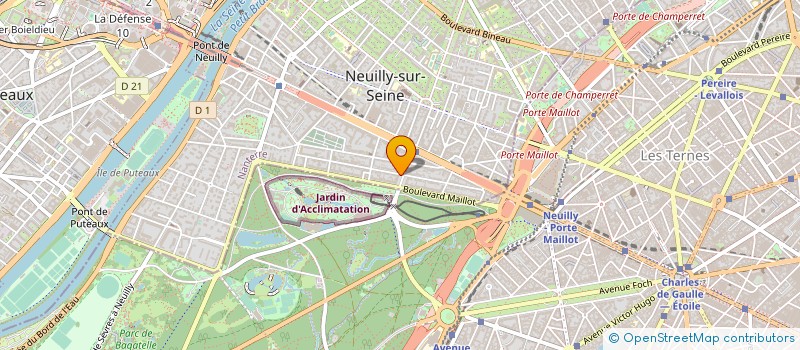 localisation de l'entreprise MONSIEUR CHRISTIAN MICHEL à NEUILLY-SUR-SEINE
