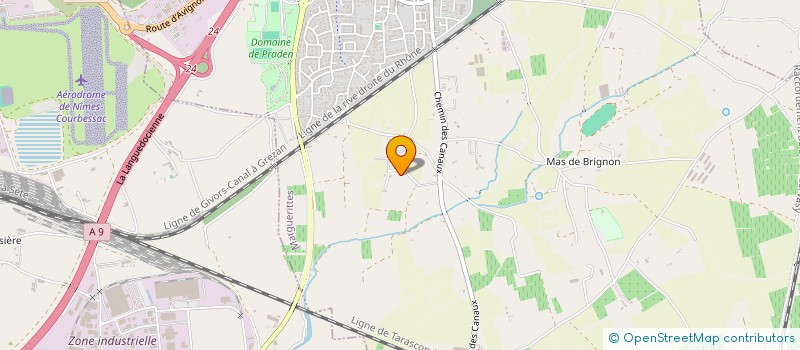 localisation de l'entreprise MONSIEUR CHRISTIAN MICHEL  MARGUERITTES