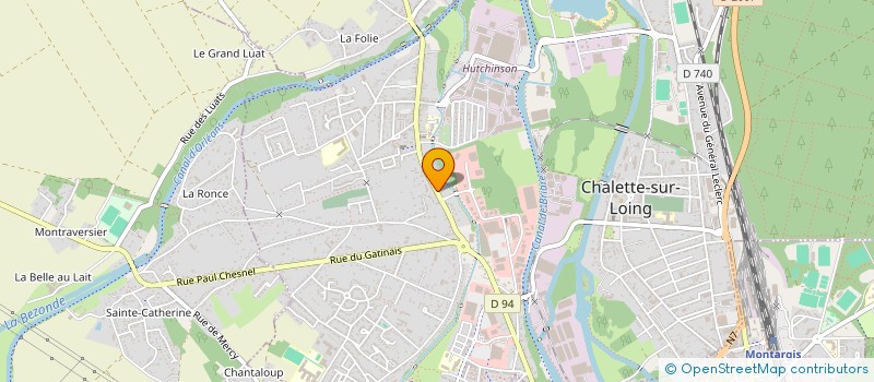localisation de l'entreprise MONSIEUR CHRISTIAN-MICHEL MALCOEFFE à CHALETTE-SUR-LOING