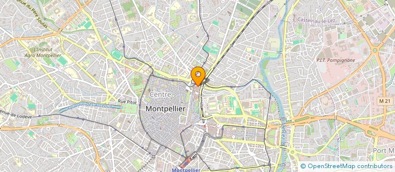 localisation de l'entreprise MONSIEUR CHRISTIAN MIGAYROU à MONTPELLIER
