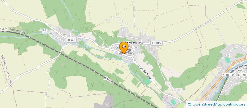 localisation de l'entreprise MONSIEUR CHRISTIAN MIGNOT  SAINT-LOUP-DE-NAUD