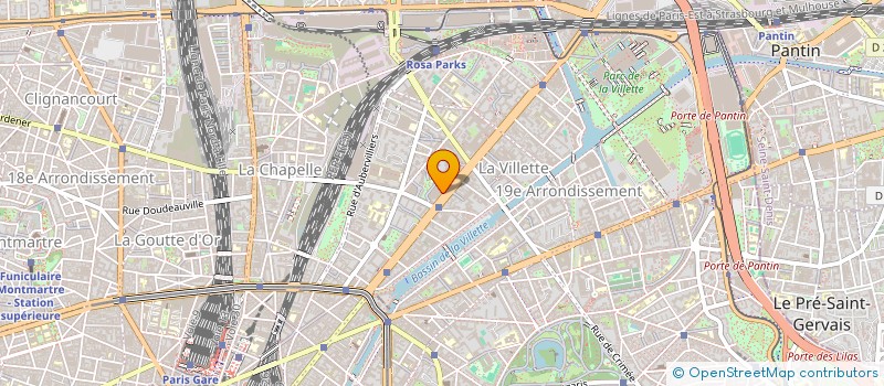 localisation de l'entreprise MONSIEUR CHRISTIAN MILFORT  PARIS