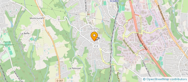 localisation de l'entreprise MONSIEUR CHRISTIAN MILLOT à DARDILLY