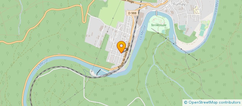 localisation de l'entreprise MONSIEUR CHRISTIAN MIMILLE  FUMAY