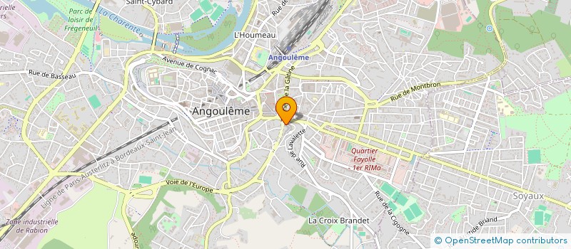 localisation de l'entreprise MONSIEUR CHRISTIAN MINUZZI à ANGOULEME