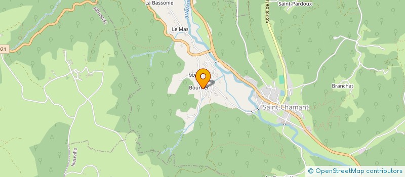 localisation de l'entreprise MONSIEUR CHRISTIAN MIQUEL  NEUVILLE