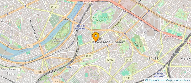 localisation de l'entreprise MONSIEUR CHRISTIAN MIQUEL à ISSY-LES-MOULINEAUX