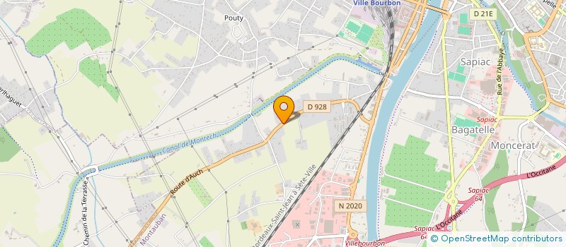 localisation de l'entreprise MONSIEUR CHRISTIAN MOHR  MONTAUBAN