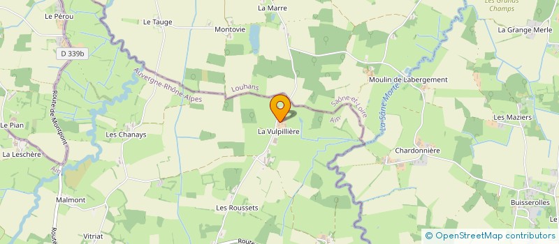 localisation de l'entreprise MONSIEUR CHRISTIAN MOINE  CURCIAT-DONGALON