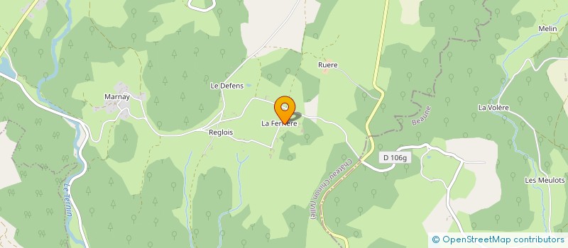 localisation de l'entreprise MONSIEUR CHRISTIAN MOME à ALLIGNY-EN-MORVAN