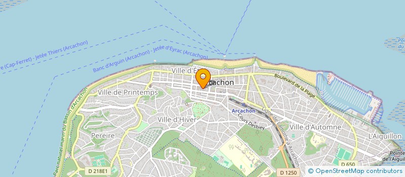 localisation de l'entreprise MONSIEUR CHRISTIAN MONDOT  BORDEAUX