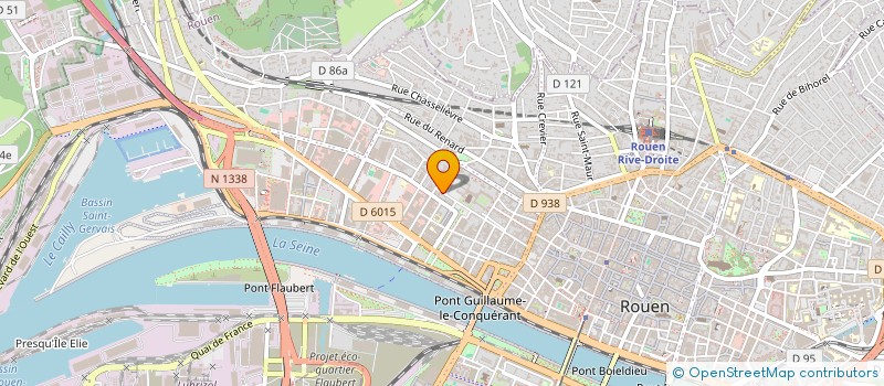 localisation de l'entreprise MONSIEUR CHRISTIAN MONNET à ROUEN