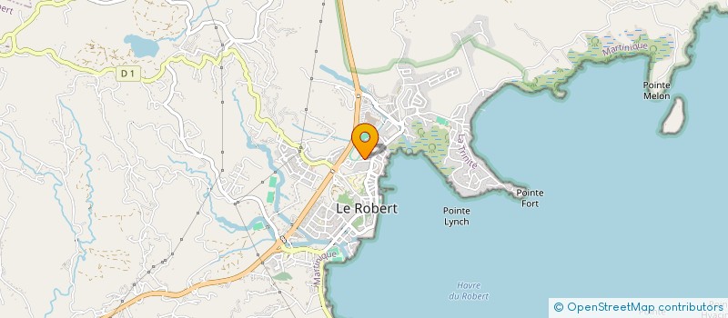 localisation de l'entreprise MONSIEUR CHRISTIAN MONOTUKA à LE ROBERT