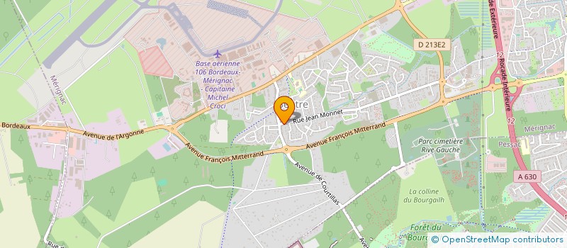 localisation de l'entreprise MONSIEUR CHRISTIAN MONTORIOL  MERIGNAC