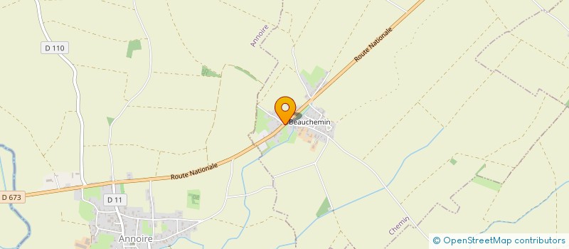 localisation de l'entreprise MONSIEUR CHRISTIAN MONTUELLE  CHEMIN