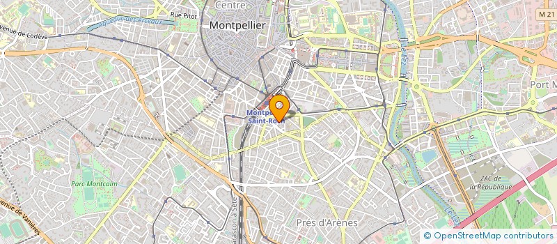localisation de l'entreprise MONSIEUR CHRISTIAN MORAINVILLE à MONTPELLIER