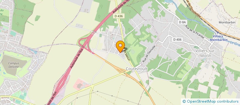 localisation de l'entreprise MONSIEUR CHRISTIAN MOREAU  QUINCY-VOISINS