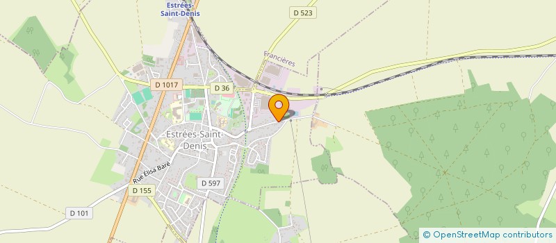 localisation de l'entreprise MONSIEUR CHRISTIAN MOREL  ESTREES-SAINT-DENIS